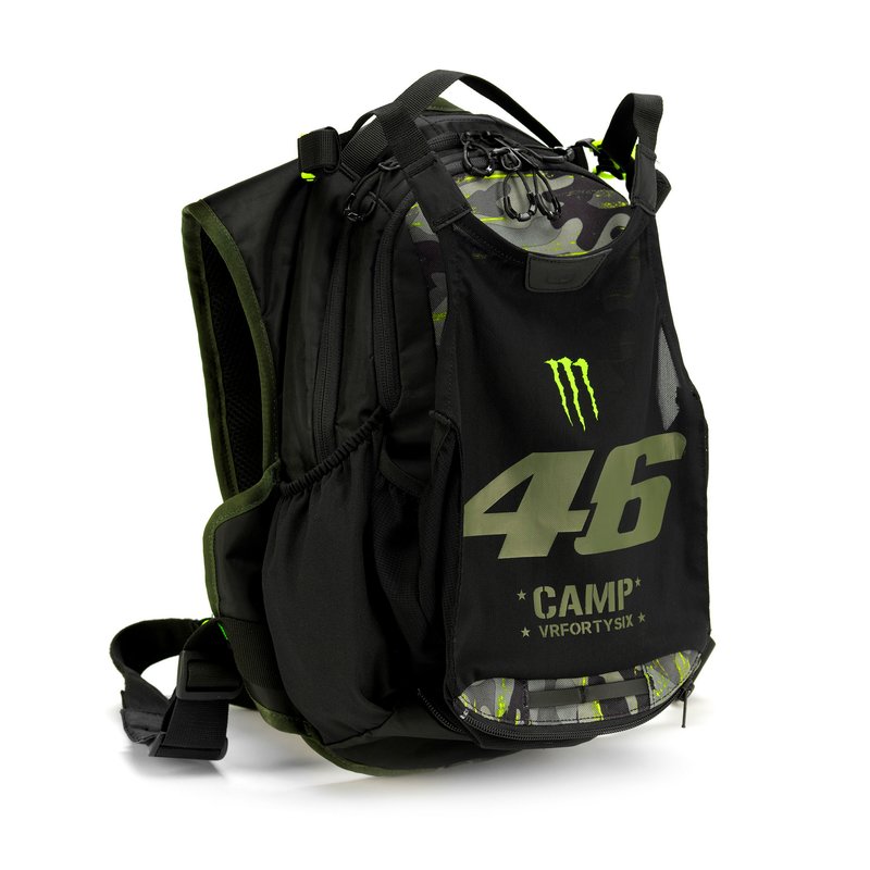 VR46 Рюкзак BAJA HYDRATION PACK черно-салатовый - VR 46 - прочее - Мотоэкипировка - Интернет-магазин мотоэкипировки и мотозапчастей MотоГанза