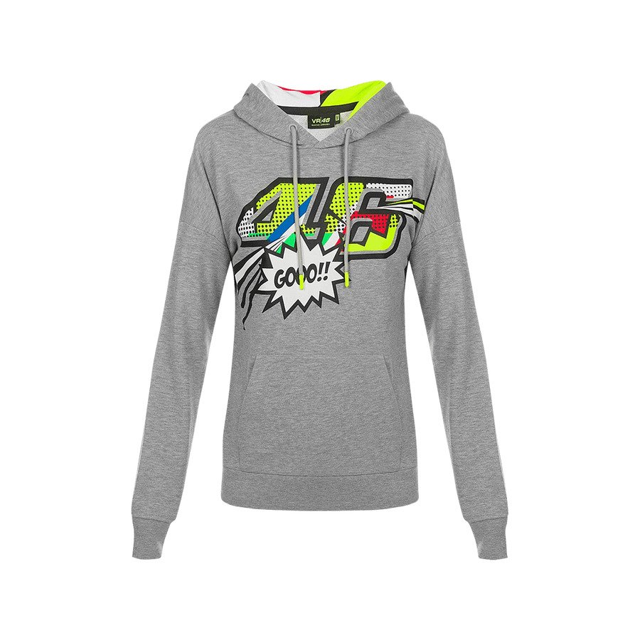 VR46 Худи женское POP ART - VR 46 - прочее - Мотоэкипировка - Интернет-магазин мотоэкипировки и мотозапчастей MотоГанза