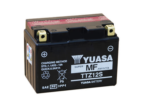 Аккумулятор YUASA TTZ12S (YTZ12S) - Аккумуляторы YUASA - аккумуляторы - Мотозапчасти - Интернет-магазин мотоэкипировки и мотозапчастей MотоГанза