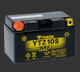 Аккумулятор YUASA YTZ10S - Аккумуляторы YUASA - аккумуляторы - Мотозапчасти - Интернет-магазин мотоэкипировки и мотозапчастей MотоГанза
